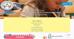 Desktop Screenshot of 3zszdar.cz